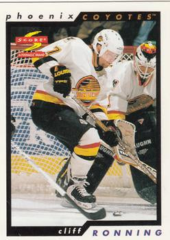 #163 Cliff Ronning - Vancouver Canucks - 1996-97 Score Hockey