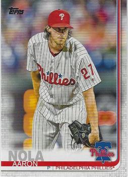 #163b Aaron Nola - Philadelphia Phillies - 2019 Topps Baseball