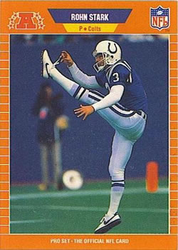 #164 Rohn Stark - Indianapolis Colts - 1989 Pro Set Football