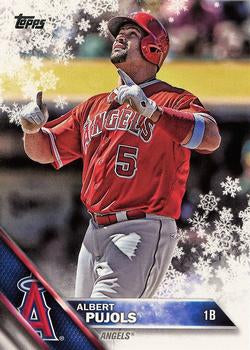 #HMW164 Albert Pujols - Los Angeles Angels - 2016 Topps Holiday Baseball