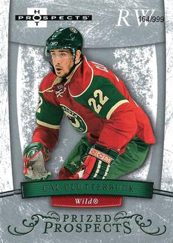 #164 Cal Clutterbuck - Minnesota Wild - 2007-08 Fleer Hot Prospects Hockey