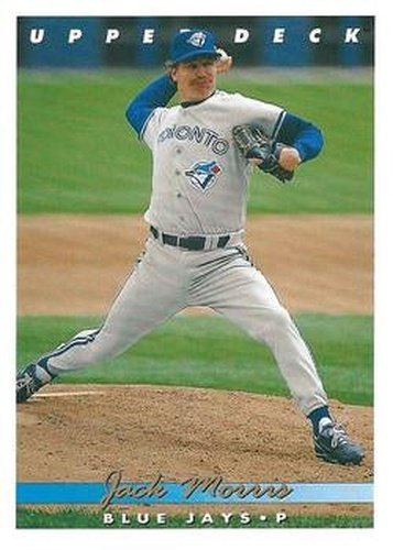 #164 Jack Morris - Toronto Blue Jays - 1993 Upper Deck Baseball