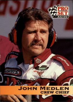 #164 John Medlen - 1992 Pro Set NHRA Racing