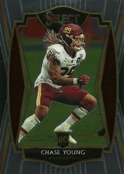#164 Chase Young - Washington Football Team - 2020 Panini Select Football