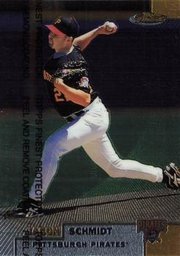 #164 Jason Schmidt - Pittsburgh Pirates - 1999 Finest Baseball