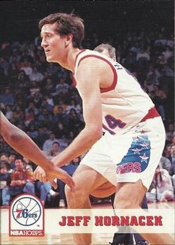 #164 Jeff Hornacek - Philadelphia 76ers - 1993-94 Hoops Basketball