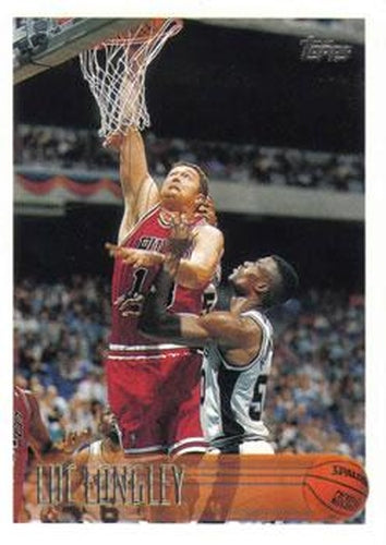 #164 Luc Longley - Chicago Bulls - 1996-97 Topps Basketball