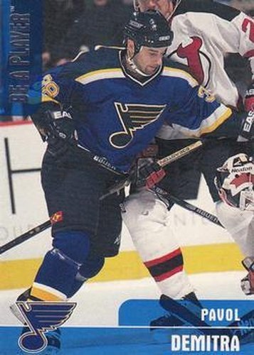 #164 Pavol Demitra - St. Louis Blues - 1999-00 Be a Player Memorabilia Hockey