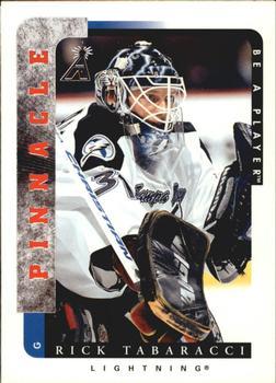 #164 Rick Tabaracci - Tampa Bay Lightning - 1996-97 Pinnacle Be a Player Hockey