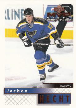 #164 Jochen Hecht - St. Louis Blues - 1999-00 Upper Deck MVP Stanley Cup Edition Hockey