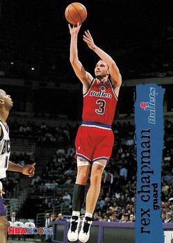 #164 Rex Chapman - Washington Bullets - 1995-96 Hoops Basketball