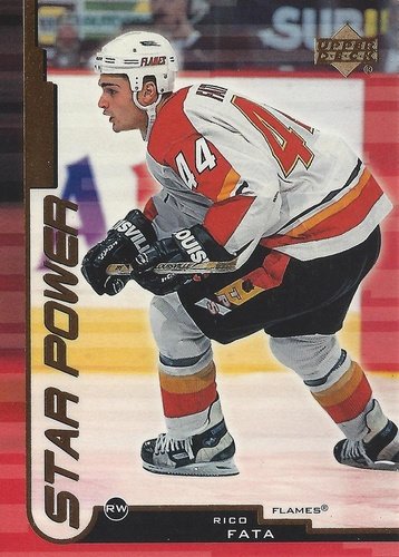 #164 Rico Fata - Calgary Flames - 1999-00 Upper Deck Hockey