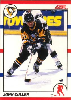 #164 John Cullen - Pittsburgh Penguins - 1990-91 Score Canadian Hockey