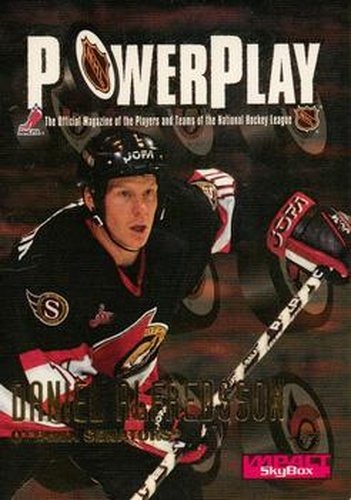 #164 Daniel Alfredsson - Ottawa Senators - 1996-97 SkyBox Impact Hockey