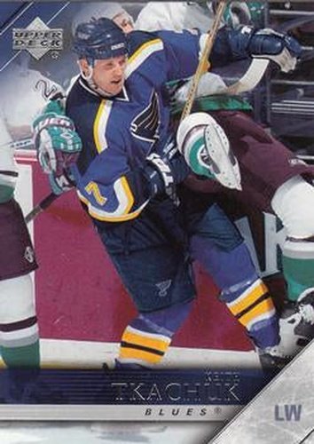 #164 Keith Tkachuk - St. Louis Blues - 2005-06 Upper Deck Hockey