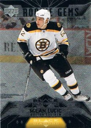#164 Milan Lucic - Boston Bruins - 2007-08 Upper Deck Black Diamond Hockey