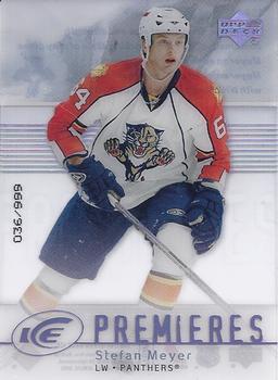 #164 Stefan Meyer - Florida Panthers - 2007-08 Upper Deck Ice Hockey