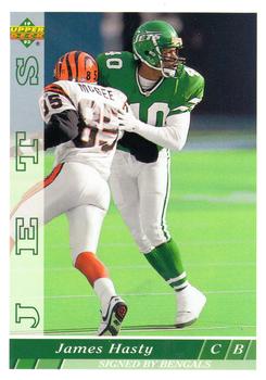 #165 James Hasty - Cincinnati Bengals - 1993 Upper Deck Football