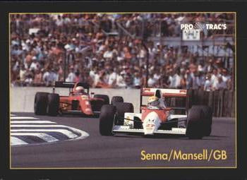 #165 Ayrton Senna / Nigel Mansell - McLaren / Ferrari - 1991 ProTrac's Formula One Racing