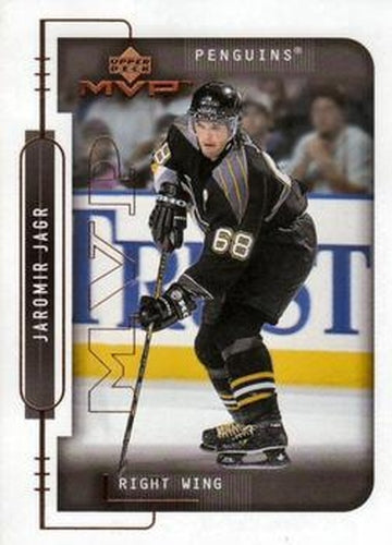 #165 Jaromir Jagr - Pittsburgh Penguins - 1999-00 Upper Deck MVP Hockey