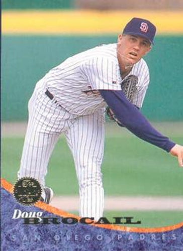 #165 Doug Brocail - San Diego Padres - 1994 Leaf Baseball