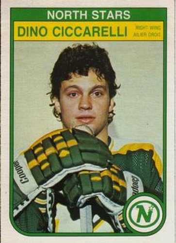 #165 Dino Ciccarelli - Minnesota North Stars - 1982-83 O-Pee-Chee Hockey