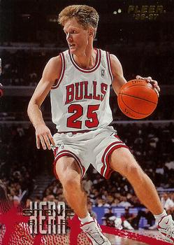 #165 Steve Kerr - Chicago Bulls - 1996-97 Fleer Basketball