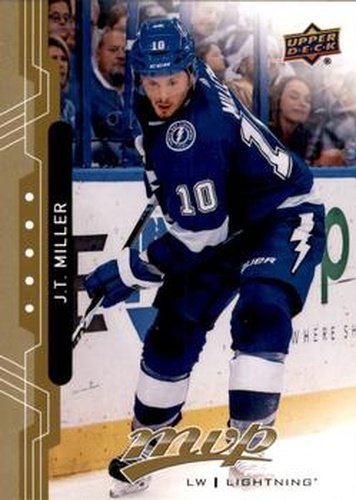 #165 J.T. Miller - Tampa Bay Lightning - 2018-19 Upper Deck MVP Hockey