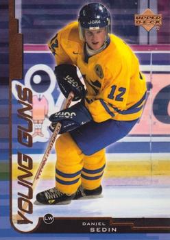 #165 Daniel Sedin - Sweden - 1999-00 Upper Deck Hockey