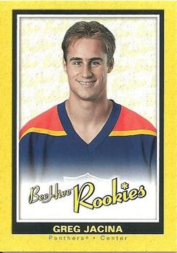 #165 Greg Jacina - Florida Panthers - 2005-06 Upper Deck Beehive Hockey