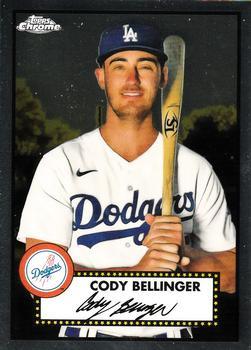 #165 Cody Bellinger - Los Angeles Dodgers - 2021 Topps Chrome Platinum Anniversary Baseball