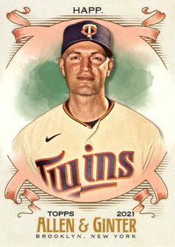 #165 J.A. Happ - Minnesota Twins - 2021 Topps Allen & Ginter Baseball