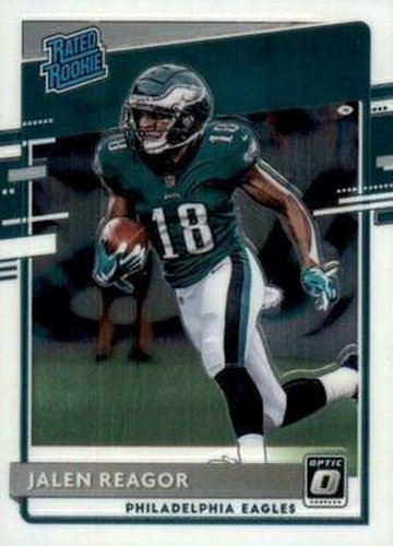 #165 Jalen Reagor - Philadelphia Eagles - 2020 Donruss Optic Football