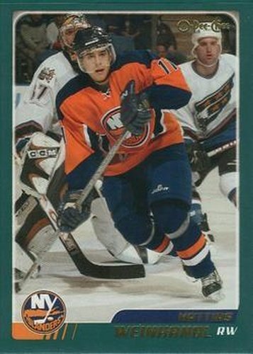#165 Mattias Weinhandl - New York Islanders - 2003-04 O-Pee-Chee Hockey