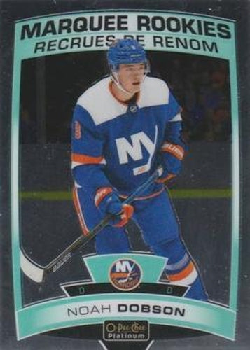 #165 Noah Dobson - New York Islanders - 2019-20 O-Pee-Chee Platinum Hockey