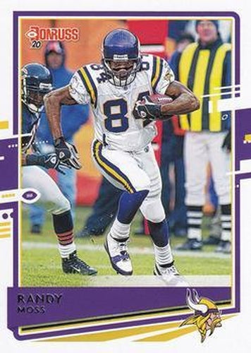 #165 Randy Moss - Minnesota Vikings - 2020 Donruss Football