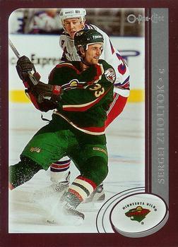 #165 Sergei Zholtok - Minnesota Wild - 2002-03 O-Pee-Chee Hockey