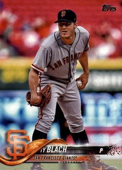 #165 Ty Blach - San Francisco Giants - 2018 Topps Baseball