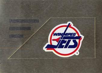 #165 Winnipeg Jets Logo - Winnipeg Jets - 1994-95 Panini Hockey Stickers