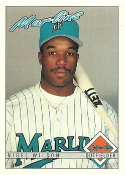 #165 Nigel Wilson - Florida Marlins - 1993 O-Pee-Chee Baseball