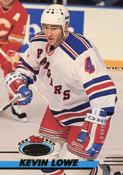 #165 Kevin Lowe - New York Rangers - 1993-94 Stadium Club Hockey