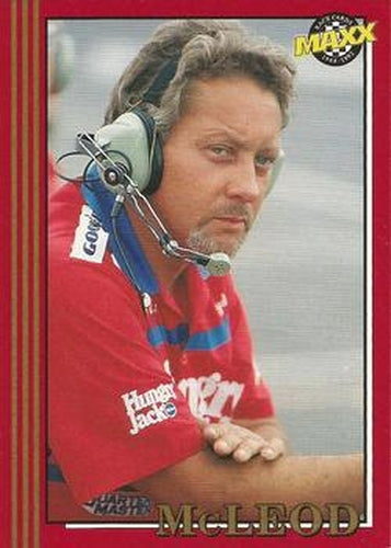 #166 Clyde McLeod - Cicci-Welliver Racing - 1992 Maxx Racing