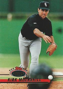 #166 Kirk McCaskill - Chicago White Sox - 1993 Stadium Club Baseball