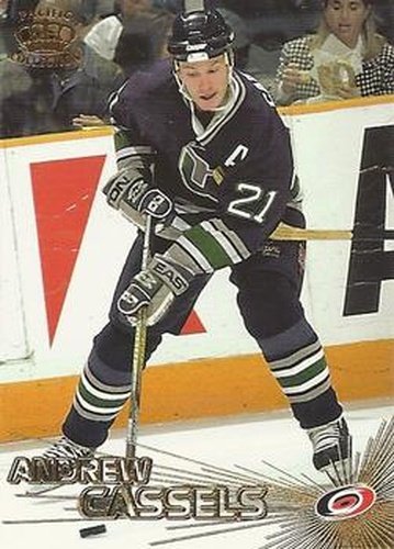 #166 Andrew Cassels - Carolina Hurricanes - 1997-98 Pacific Crown Hockey