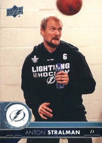 #166 Anton Stralman - Tampa Bay Lightning - 2017-18 Upper Deck Hockey