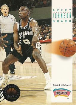 #166 Avery Johnson - San Antonio Spurs - 1993-94 SkyBox Premium Basketball