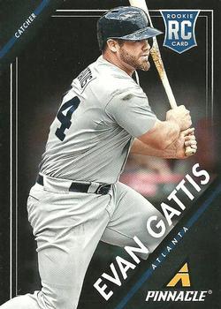 #166 Evan Gattis - Atlanta Braves - 2013 Pinnacle Baseball