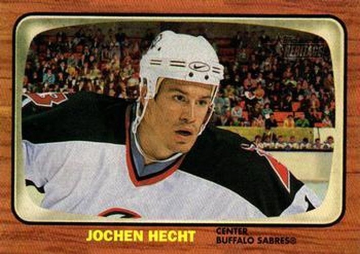 #166 Jochen Hecht - Buffalo Sabres - 2002-03 Topps Heritage Hockey