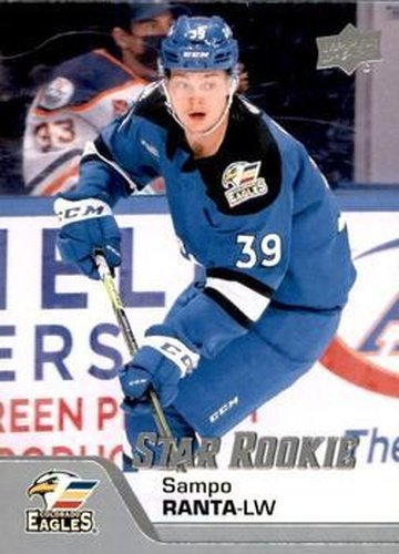#166 Sampo Ranta - Colorado Eagles - 2020-21 Upper Deck AHL Hockey