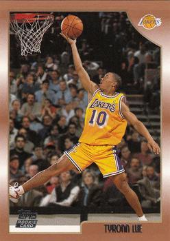 #166 Tyronn Lue - Los Angeles Lakers - 1998-99 Topps Basketball